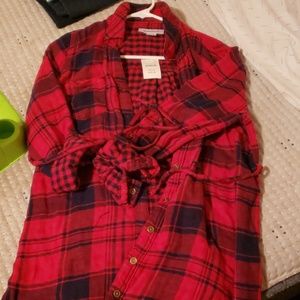 Maternity flannel